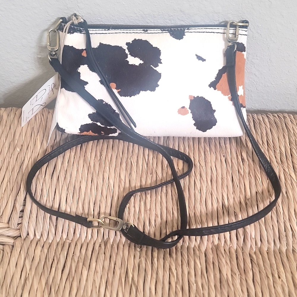 HOBO Cow Hair Crossbody